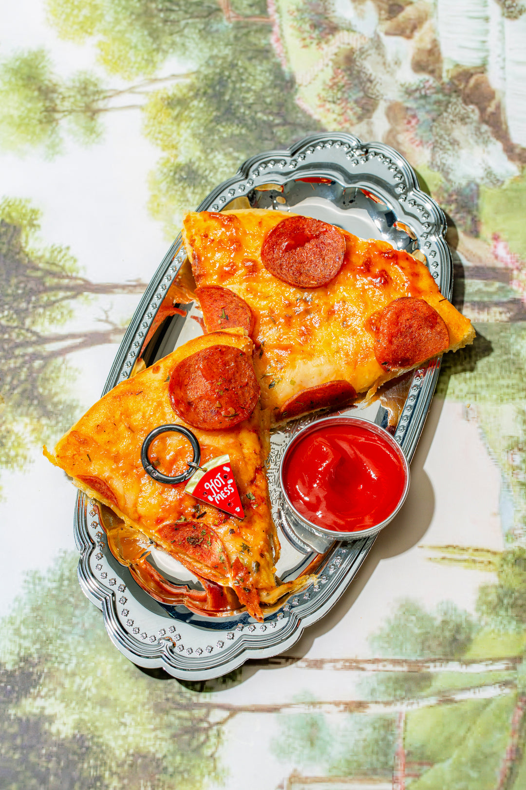 Hot Mess Pizza Charm