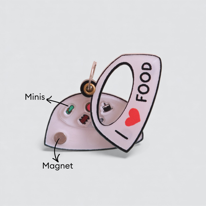 Pet Bowl Shaker Charm