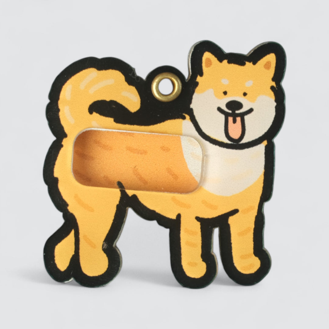 Shiba Inu Shaker Charm