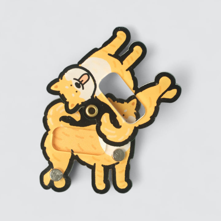 Shiba Inu Shaker Charm