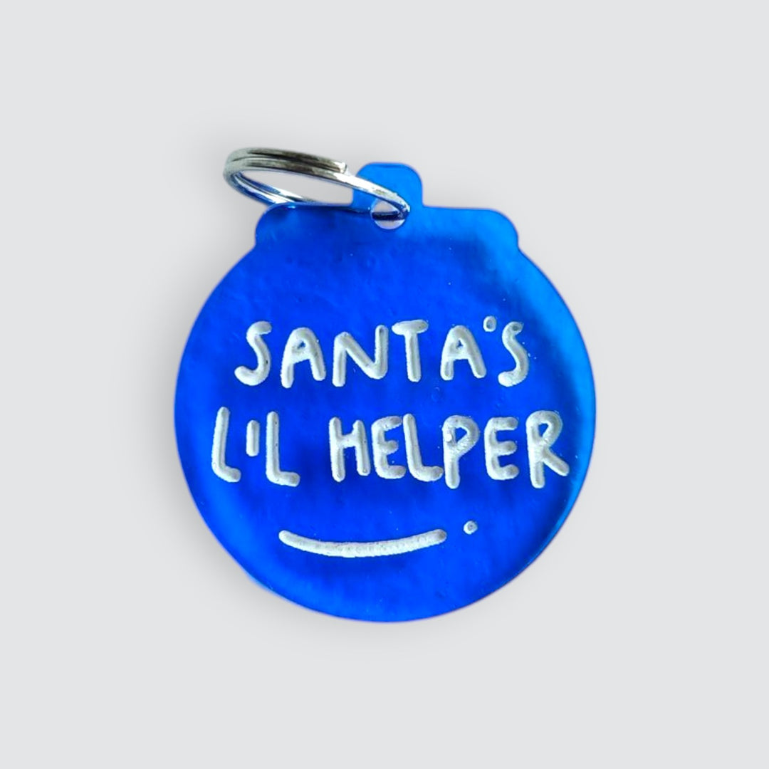 Santa’s Lil Helper Charm