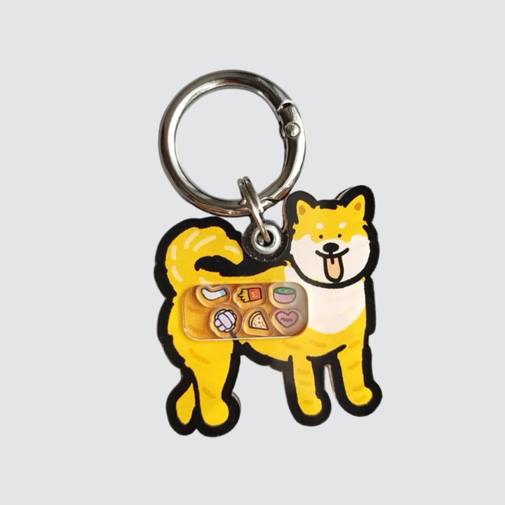 Shiba Inu Shaker Charm