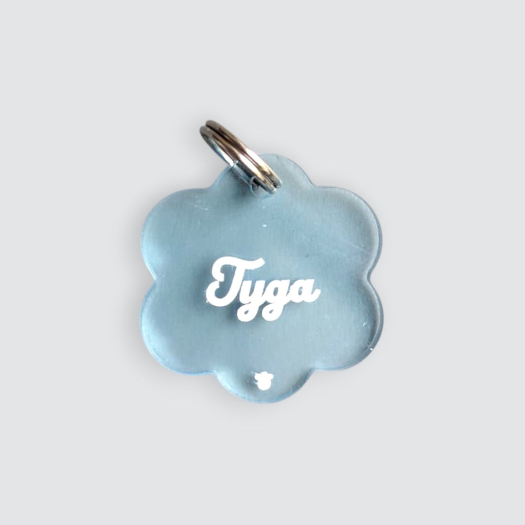 Sparkles Blue Customised Tag