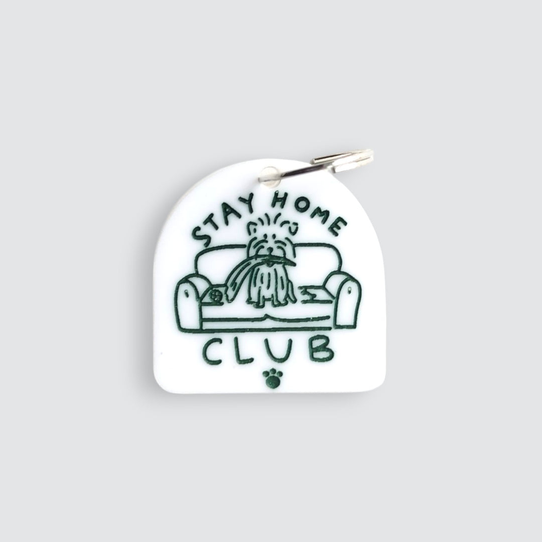 Stay Home Club Charm