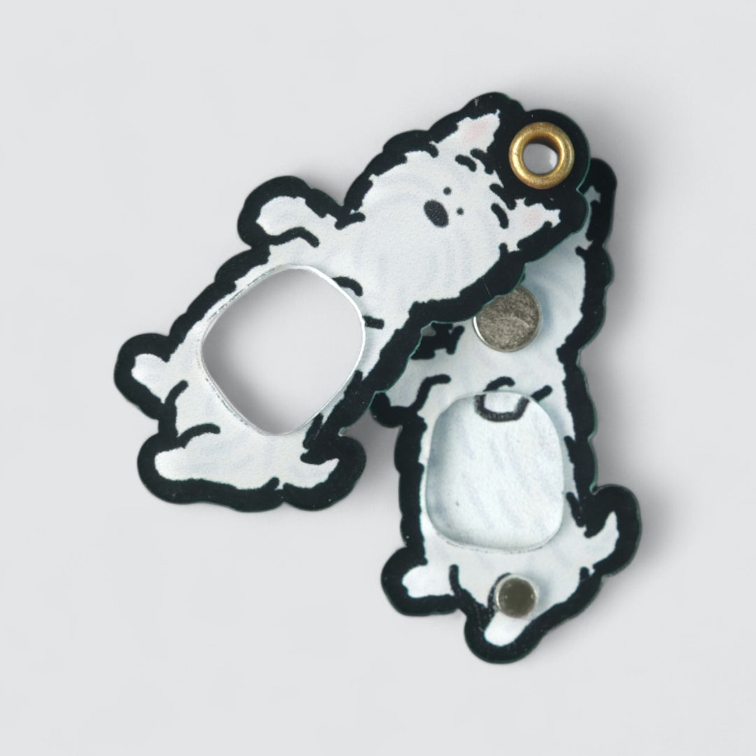 Westie Shaker Charm