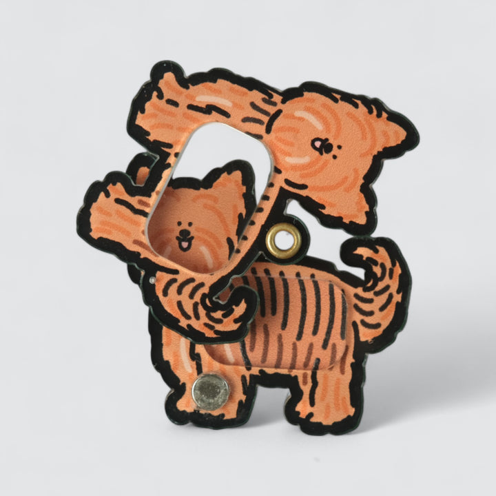 Yorkie Shaker Charm