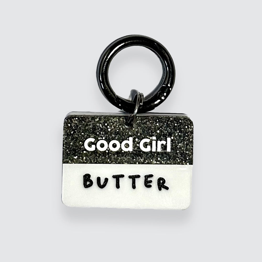 Glitter Good Boy / Good Girl Customised Tag