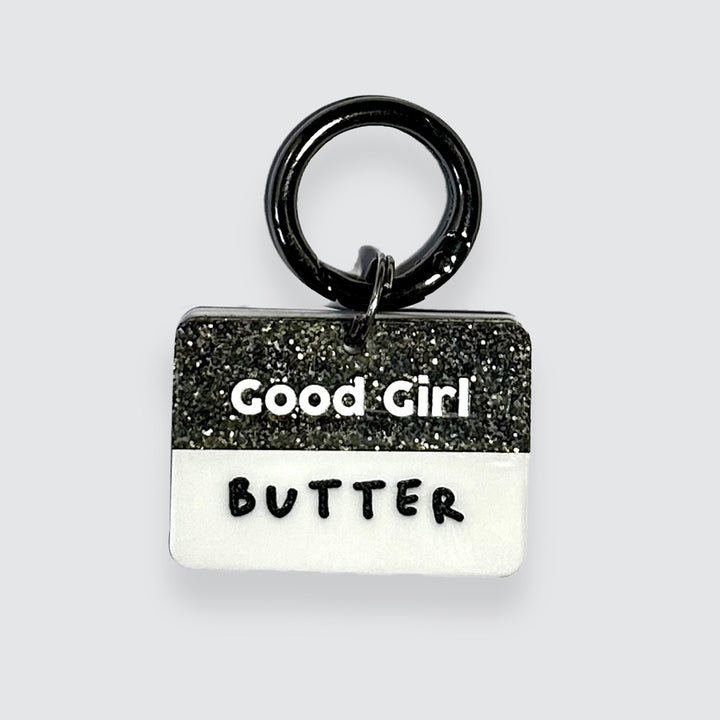 Glitter Good Boy / Good Girl Customised Tag