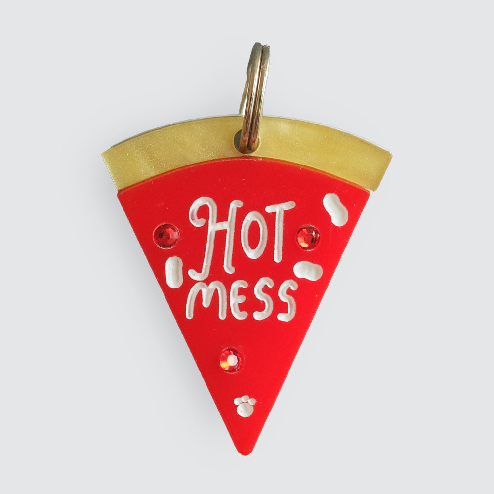 Hot Mess Pizza Charm