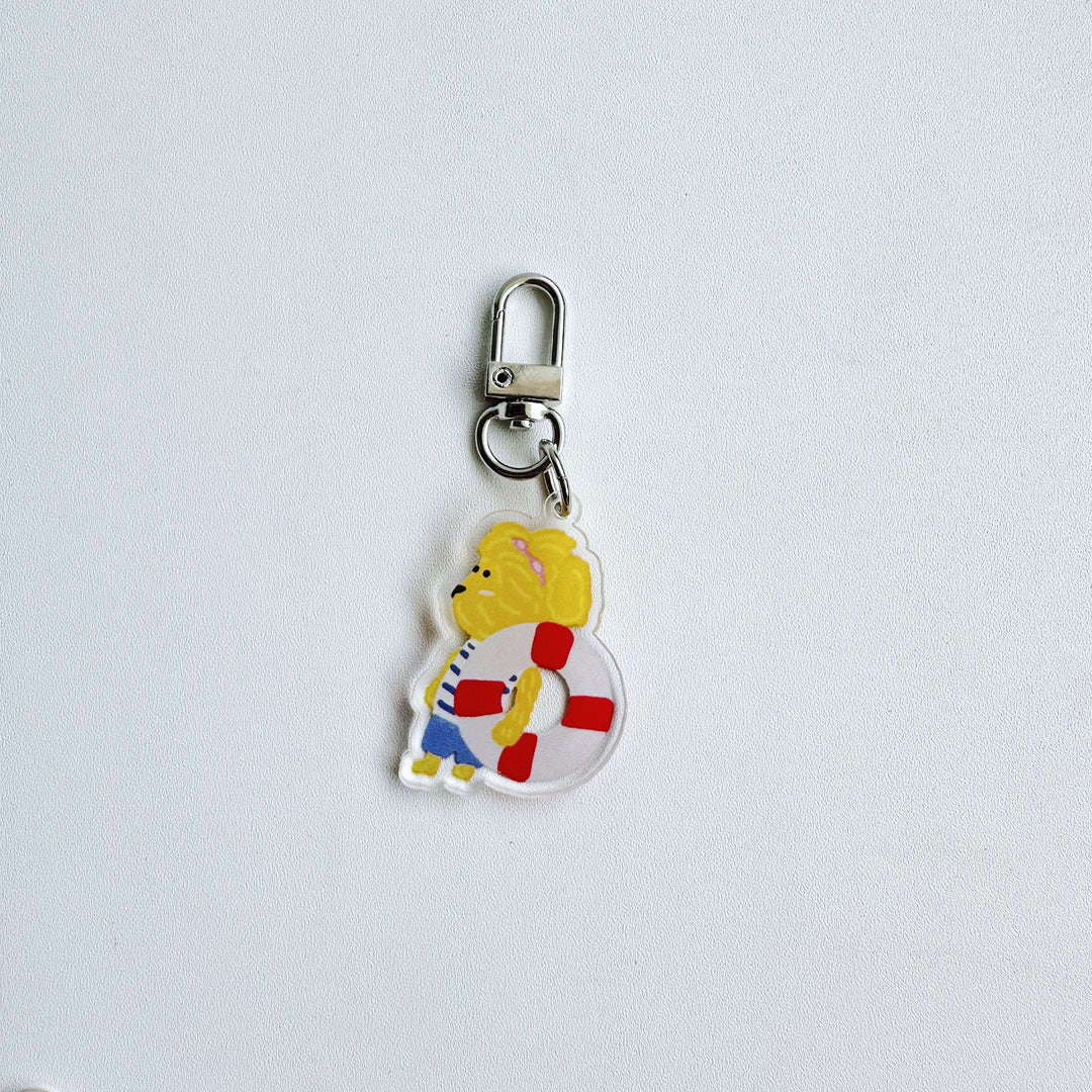 Jordan The Island Hopper Keychain