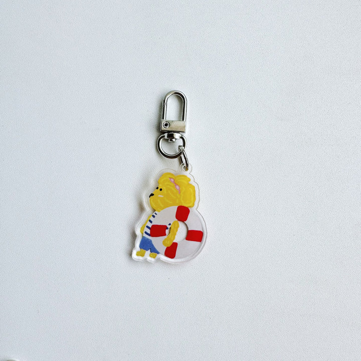 Jordan The Island Hopper Keychain