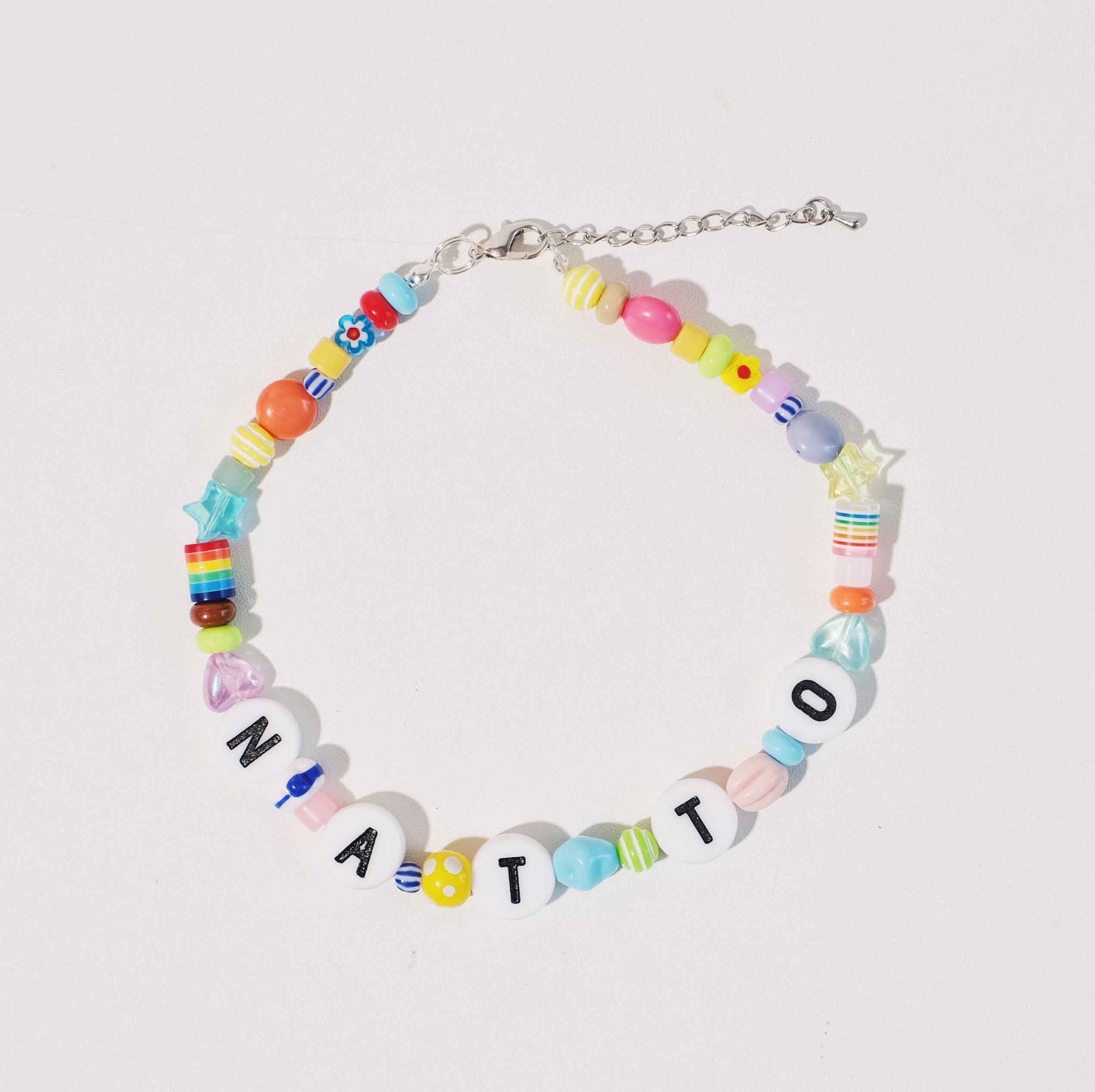 FRIENDSHIP NECKLACE | Personalised alphabet beads (with name)
