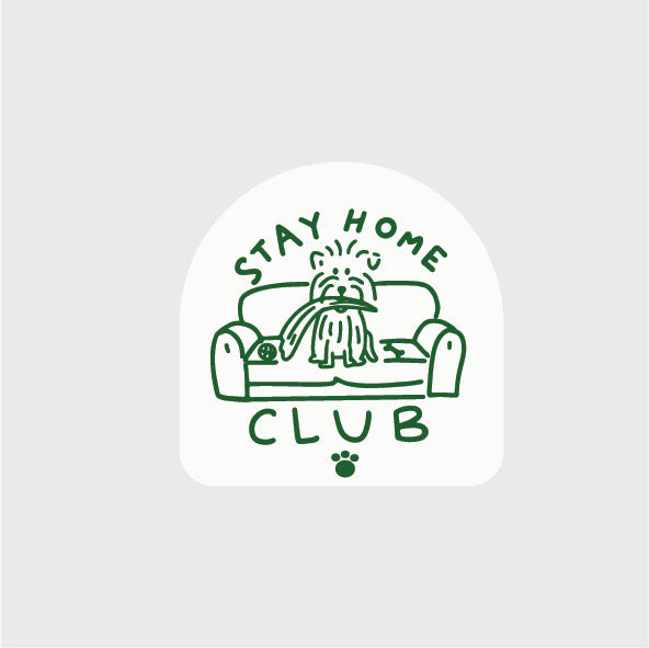 Stay Home Club | Keychain