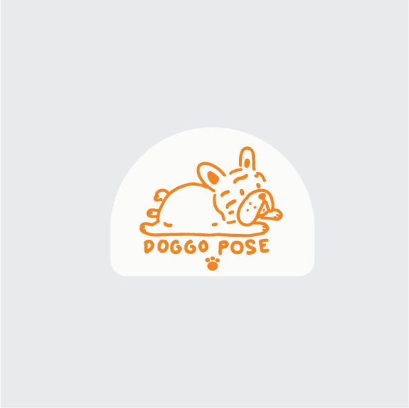 Doggo Pose Keychain