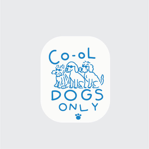 Cool Dogs Only Keychain