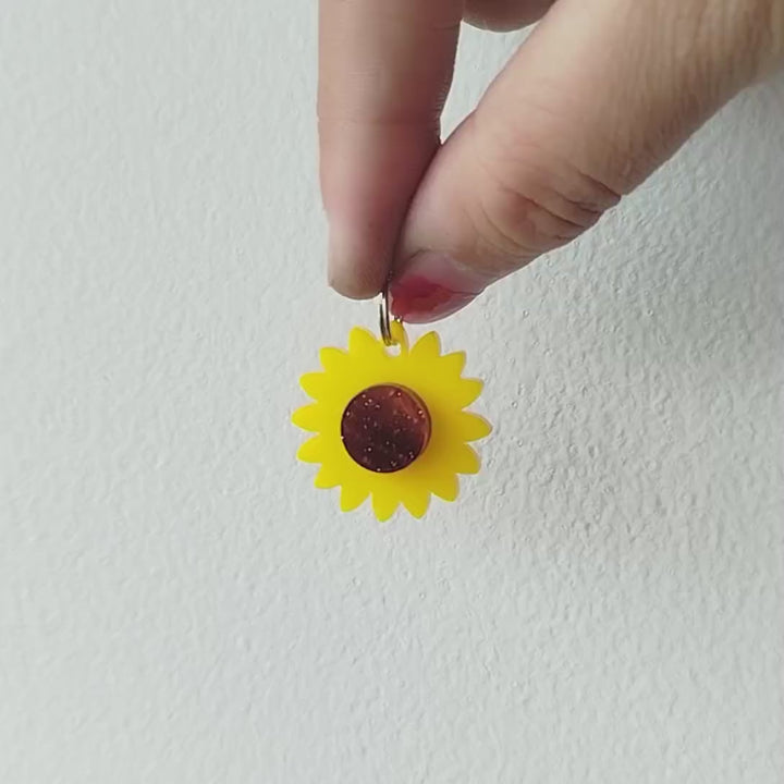Sunflower Charm (July Birthflower)