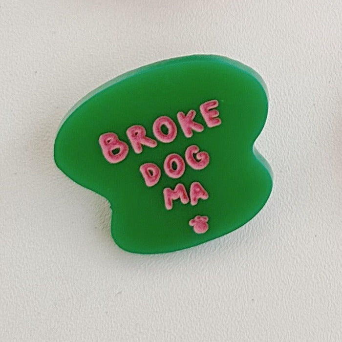 BROKE DOG MA | Brooch/pin
