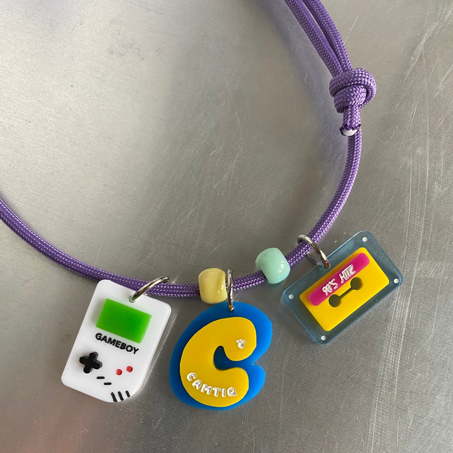 90's Alphabet Customised Tag