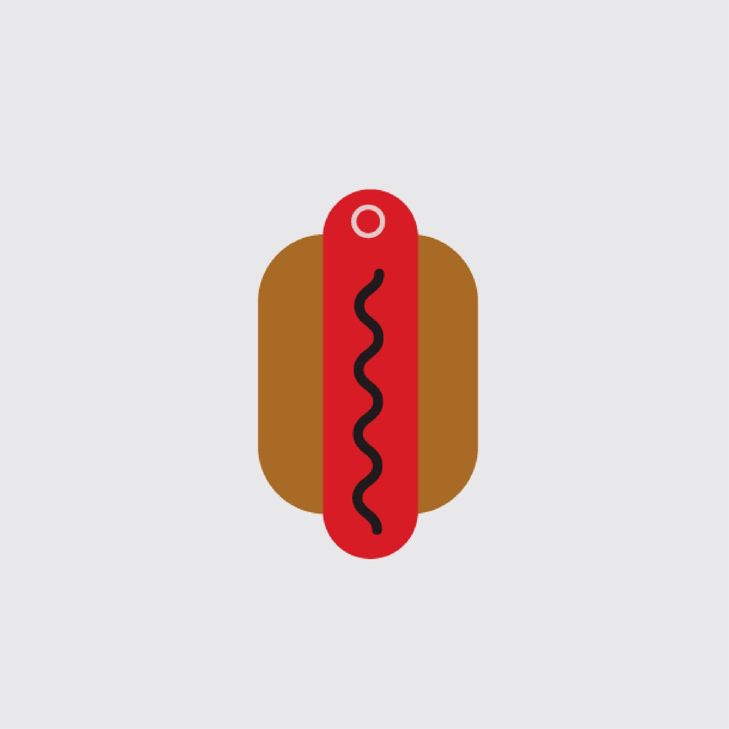 Hotdog Charm